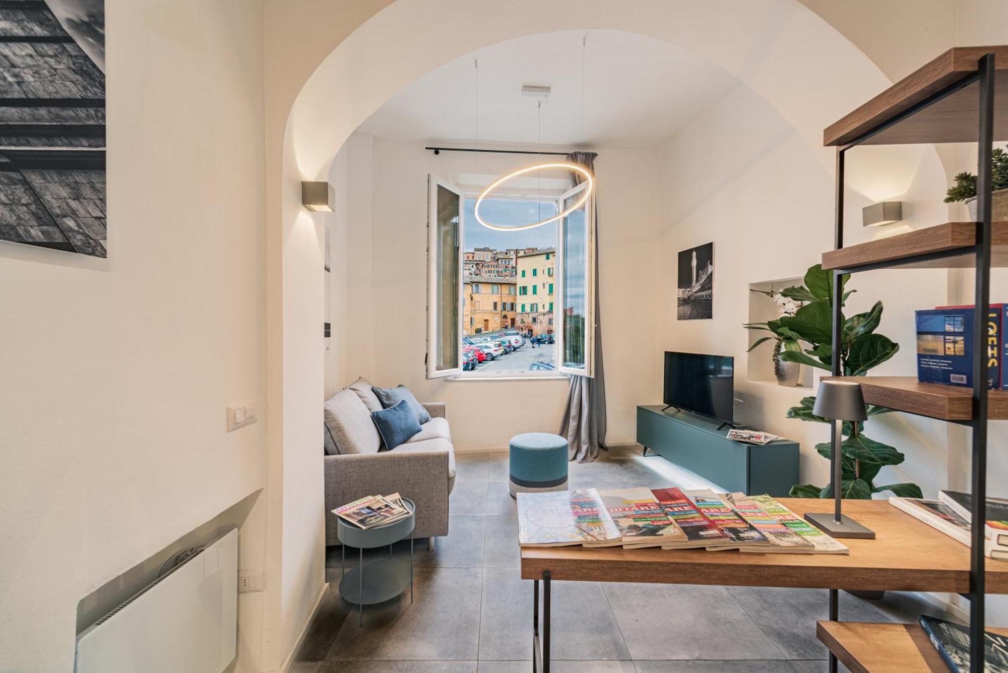 Ferienwohnung Siena - Stylish Loft Near Piazza Del Campo! Exterior foto