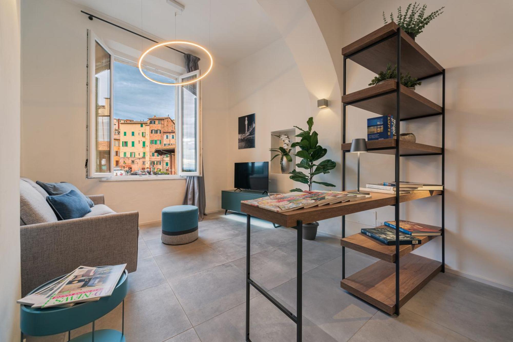 Ferienwohnung Siena - Stylish Loft Near Piazza Del Campo! Exterior foto